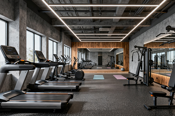 健身房装修 健身房装修